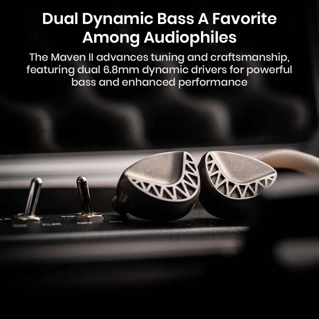 Unique Melody Maven II Dual Dynamic Driver IEM