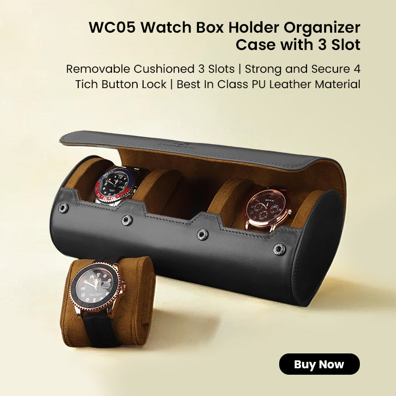 WC05 Watch Box Holder Organizer Case