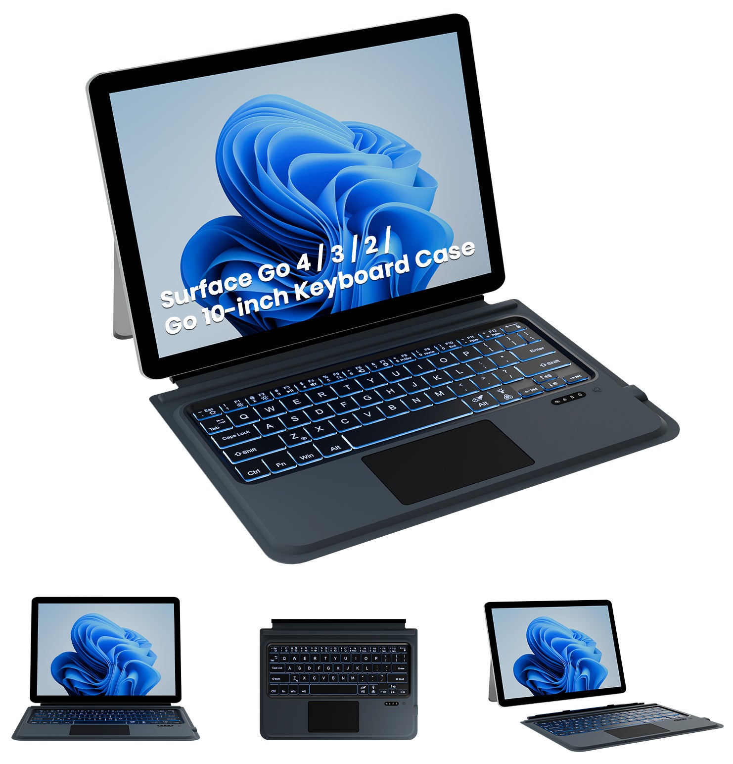 Wireless Microsoft Surface Go Keyboard for G0 4, Go 3, Go 2, Go