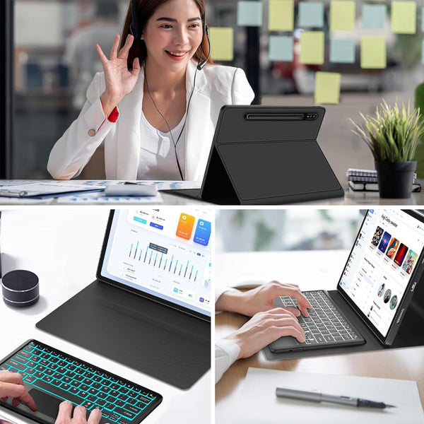 X510T Keyboard Case for Samsung Galaxy Tab S9 11 - 9