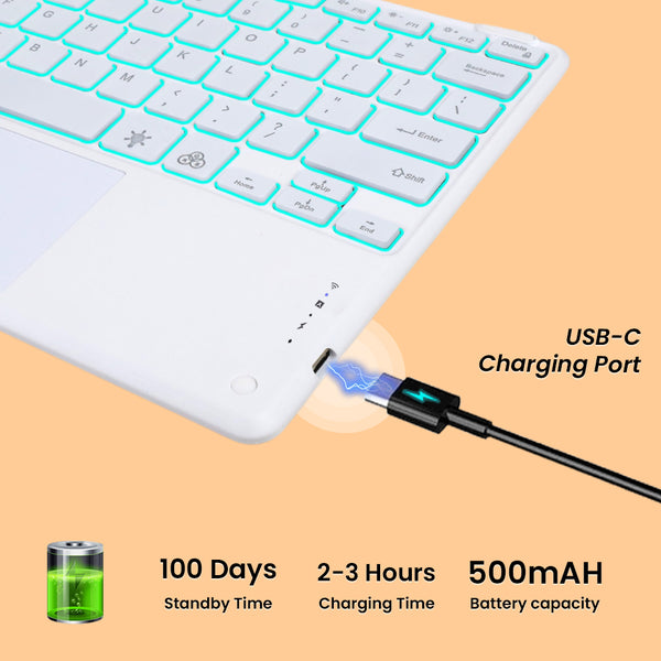 X510T Keyboard Case for Samsung Galaxy Tab S9 11 - 22