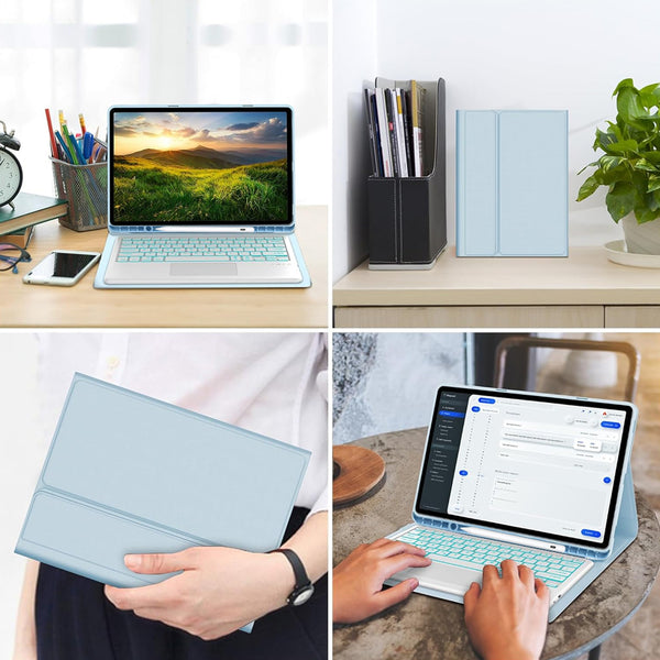 X510T Keyboard Case for Samsung Galaxy Tab S9 11 - 12