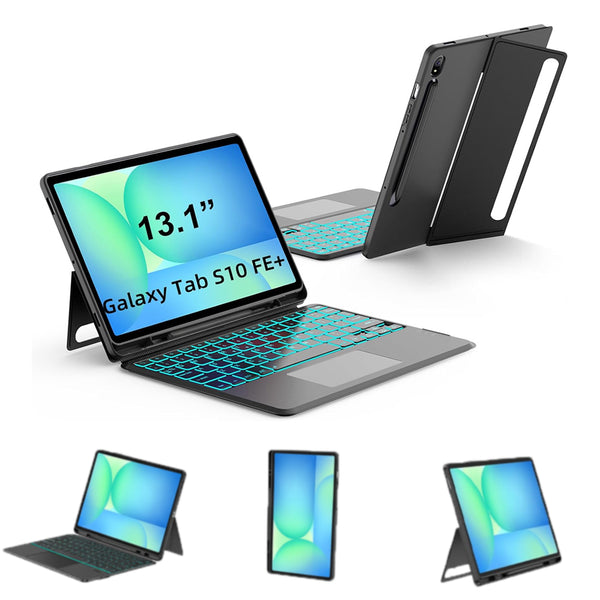 X620 Keyboard Case for Samsung Galaxy Tab S10 FE+ 13.1” - 1