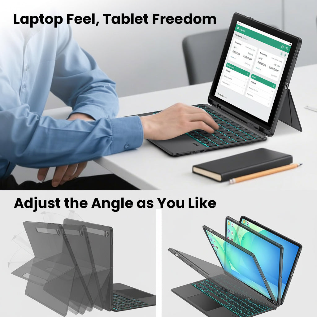 X620 Keyboard Case for Samsung Galaxy Tab S10 FE+ 13.1”