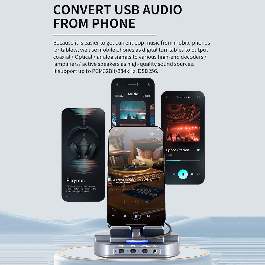Xduoo DT01 DAC&Amp COnvert USB