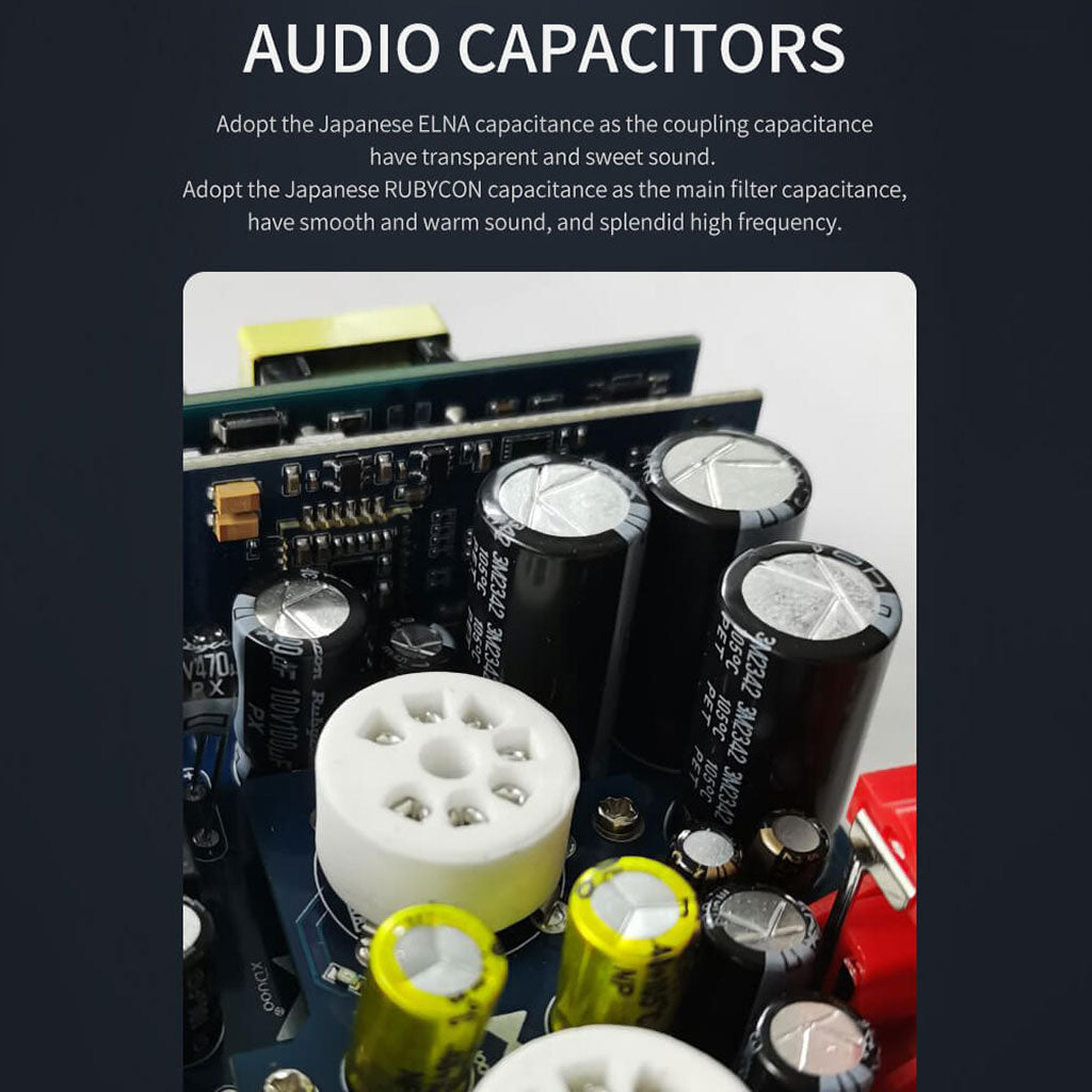 Xduoo MH02 Dac&Amp Audio Capacitors