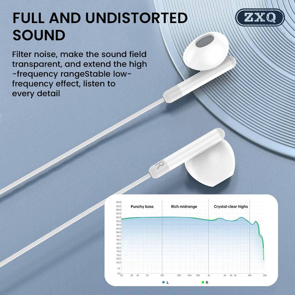 ZXQ - A13 Versatile Wired Earphone Produce Undistorted Sound