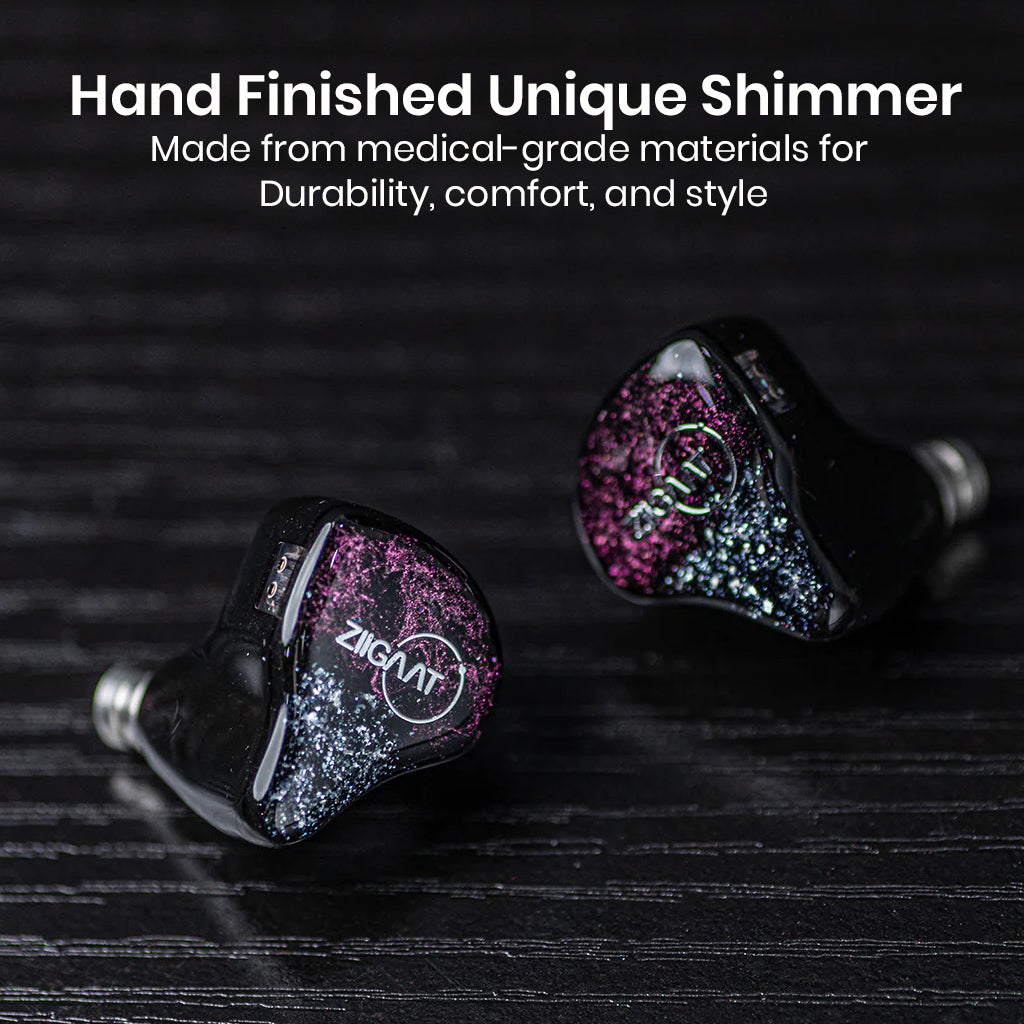 ZiiGaat Odyssey High Performance Hybrid IEM is handicrafted