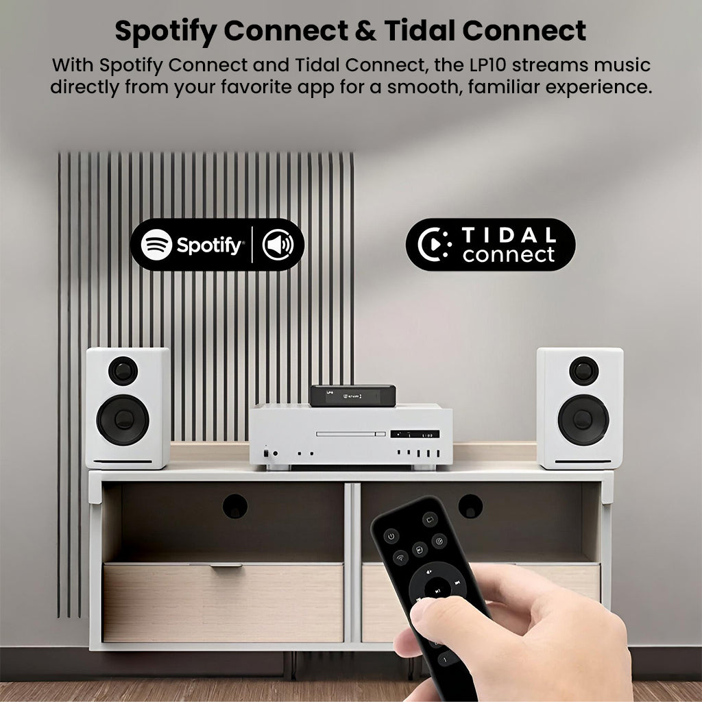 Arylic - LP10 Wireless Music Streamer with AirPlay 2, Multiroom Stereo