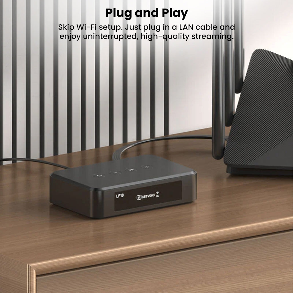 Arylic - LP10 Wireless Music Streamer with AirPlay 2, Multiroom Stereo