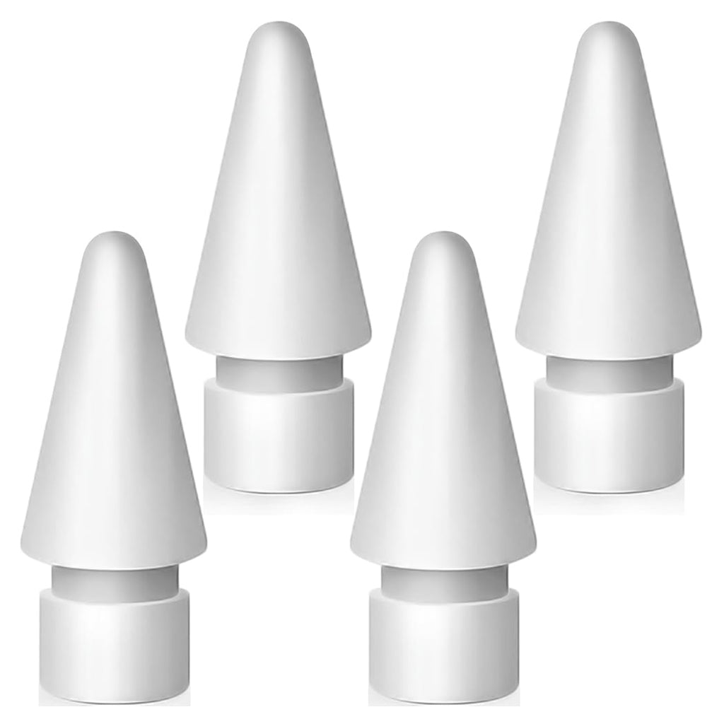 TECPHILE Pencil Nibs - Replacement Nibs set of 4 compatible with Apple Pencil, designed for smooth and precise digital writing and drawing.