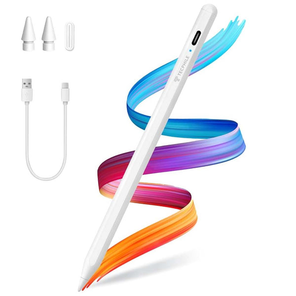 TECPHILE 314A Bluetooth iPad Pencil for 2018 2025 Models - 2