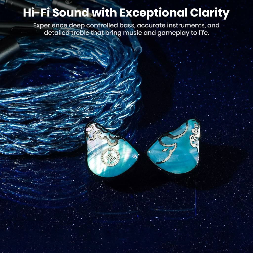 Complete IEM accessories kit with case, ear tips, and cleaning tools