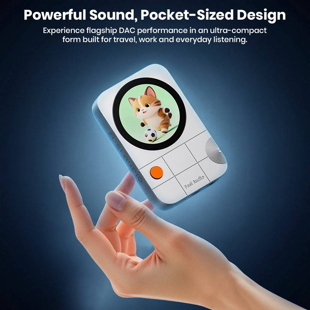 Fosi Audio MD3 portable DAC and headphone amplifier with compact design