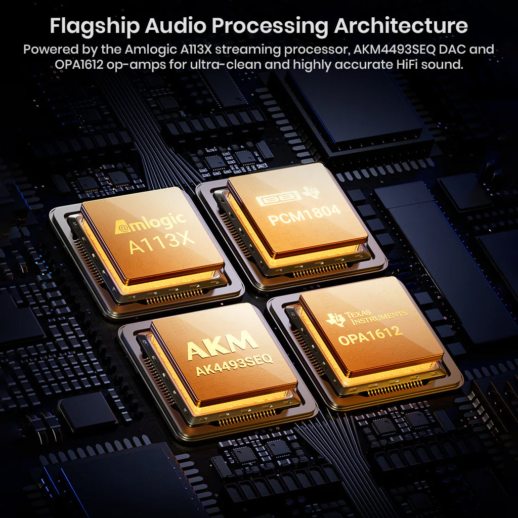 Audio processing chips for HiFi sound