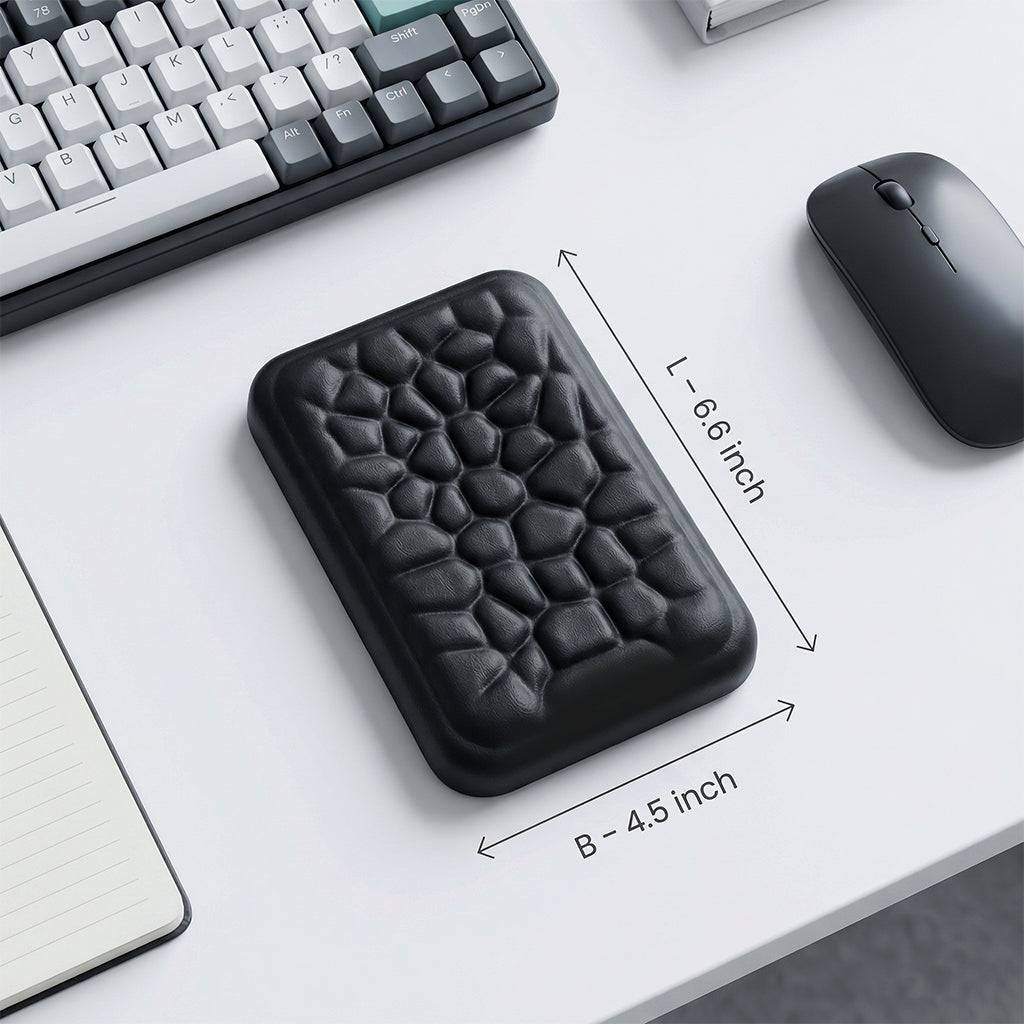 TECPHILE - Ergonomic Keyboard Wrist Rest Pad Support for Keyboard & Mouse