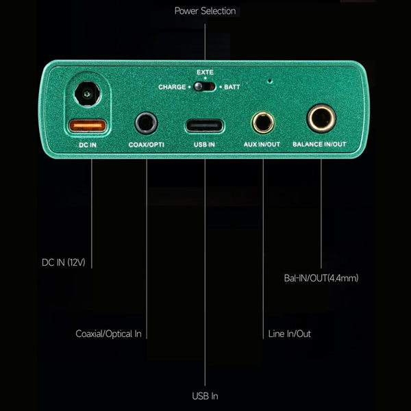 xDuoo XD05T Dual ESS ES9039Q2M Portable DAC & Headphone Amplifier - 6