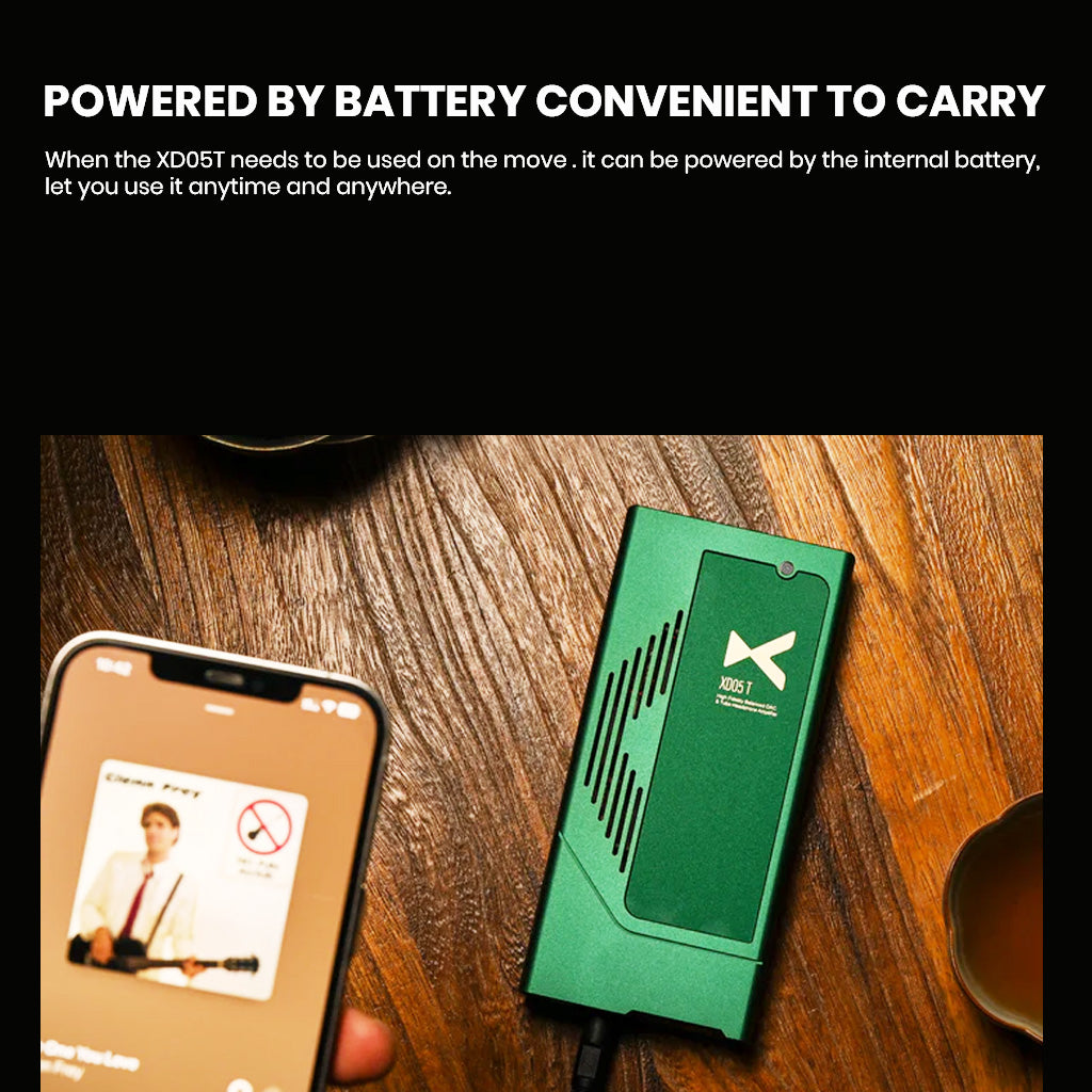 xDuoo XD05T Dual ESS ES9039Q2M Portable DAC & Headphone Amplifier