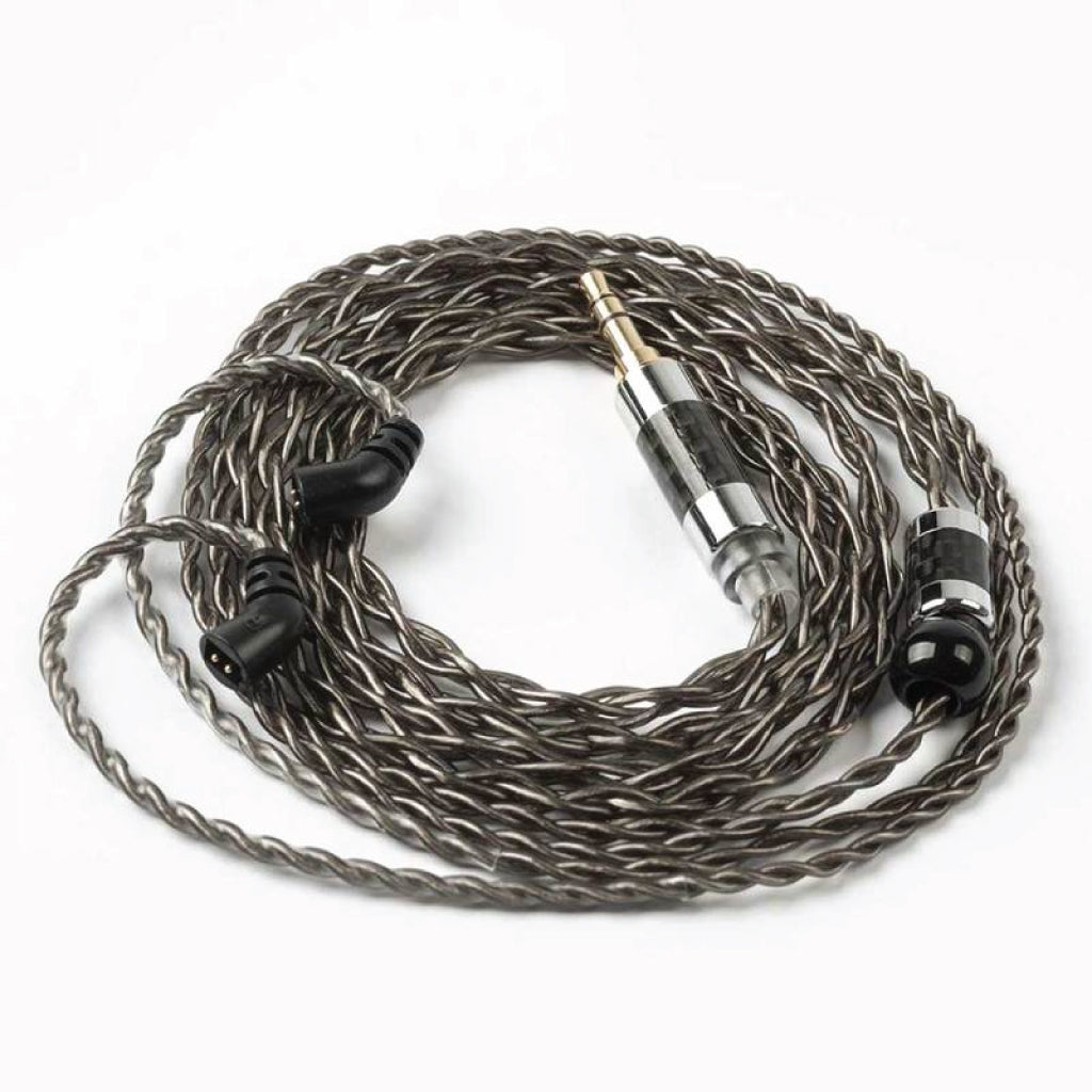 Concept-Kart-BLON-4-Core-Silver-Plated-3-5-mm-2Pin-Upgrade-Cable-Brown-3