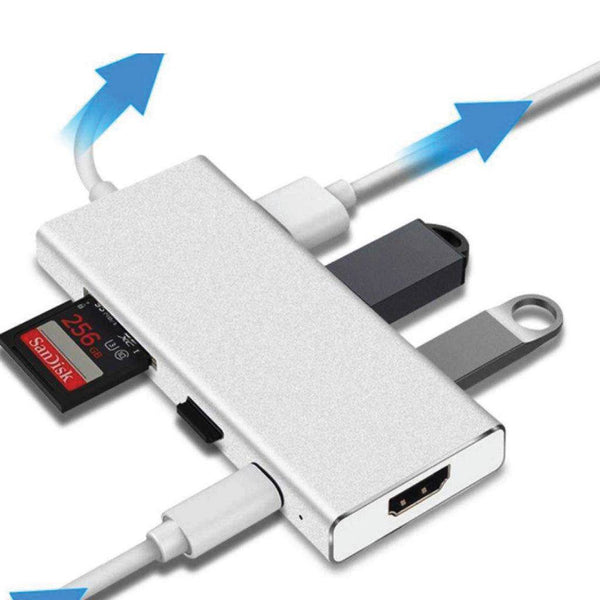 TECPHILE - IT03 Type C Hub with HDMI Port - 1