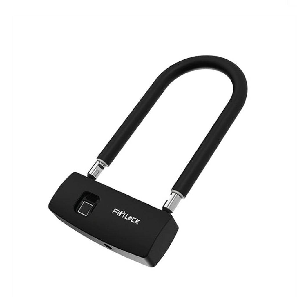Concept-Kart-Fipilock-FL-U5-U-Shaped-Bluetooth-Fingerprint-Lock-Black-5
