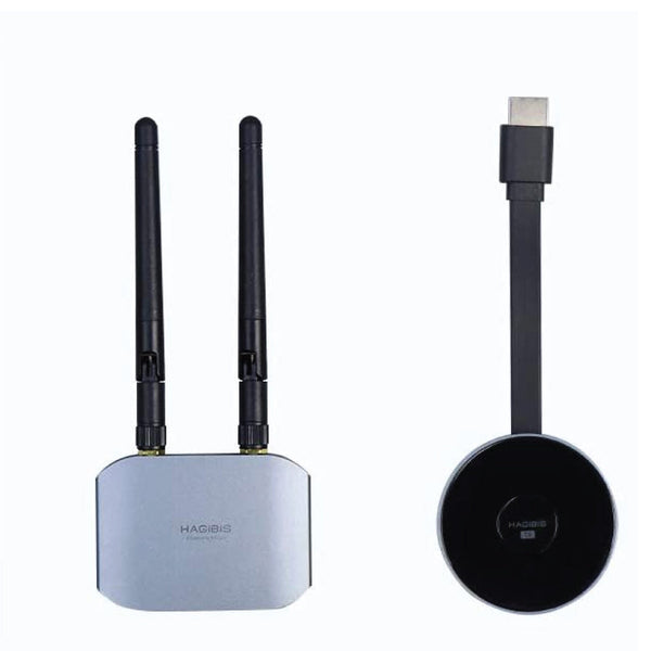 HAGiBiS - Wireless HD Display Transmitter & Receiver Extender Kit - 1