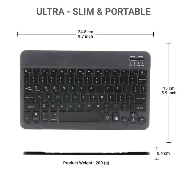 TECPHILE - HB030D Wireless Keyboard - 5