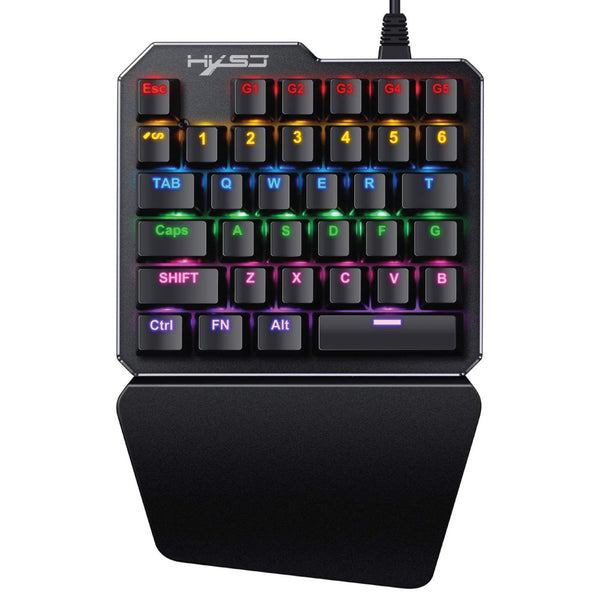 HXSJ - J100 Wired Gaming Keyboard - 1