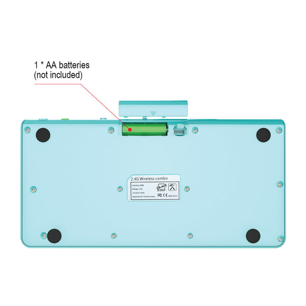 HXSJ - L100 Wireless Gaming Keyboard Mouse Combo - 14