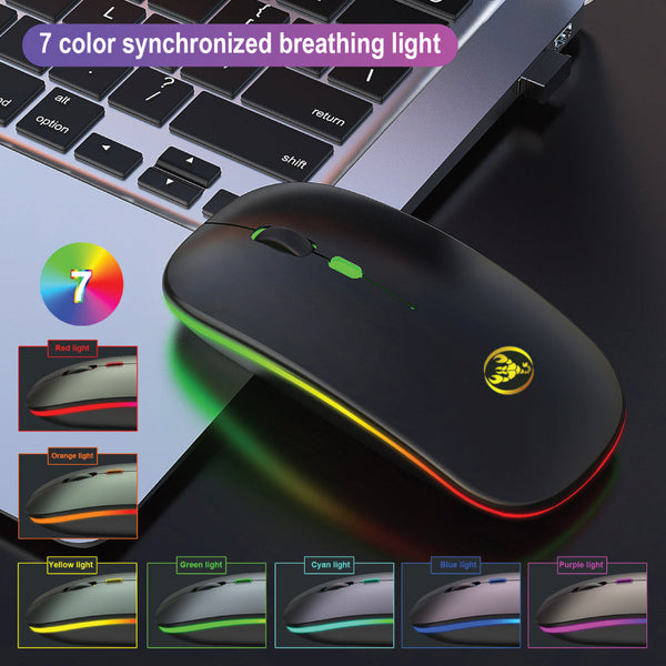 HXSJ - T18  Dual Mode Wireless Mouse - 12