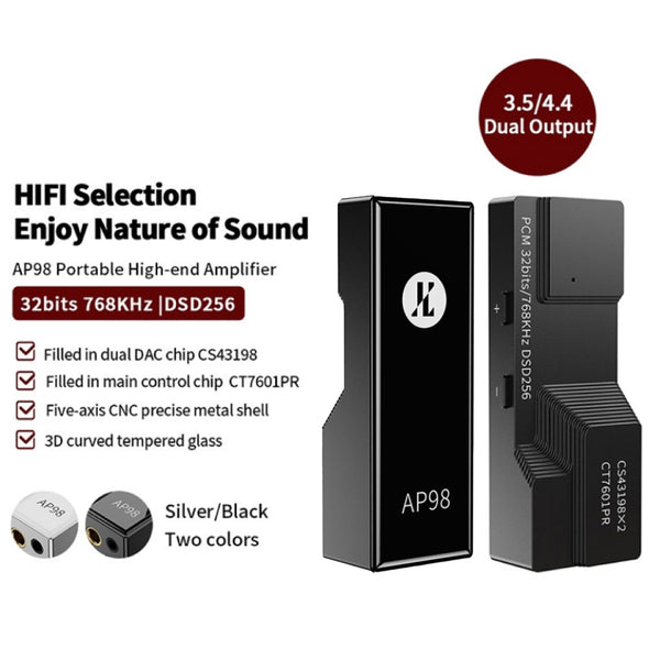 JCALLY - AP98 Portable DAC & Amp - 5