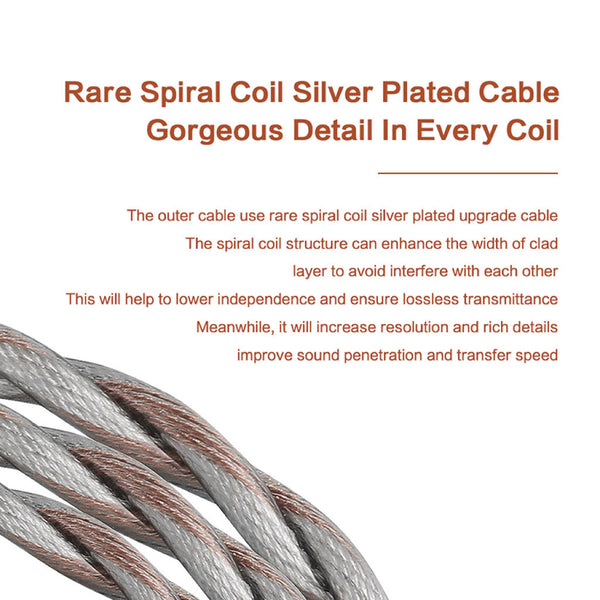 JCALLY - JC20 Upgrade Cable for IEM With Mic - 16