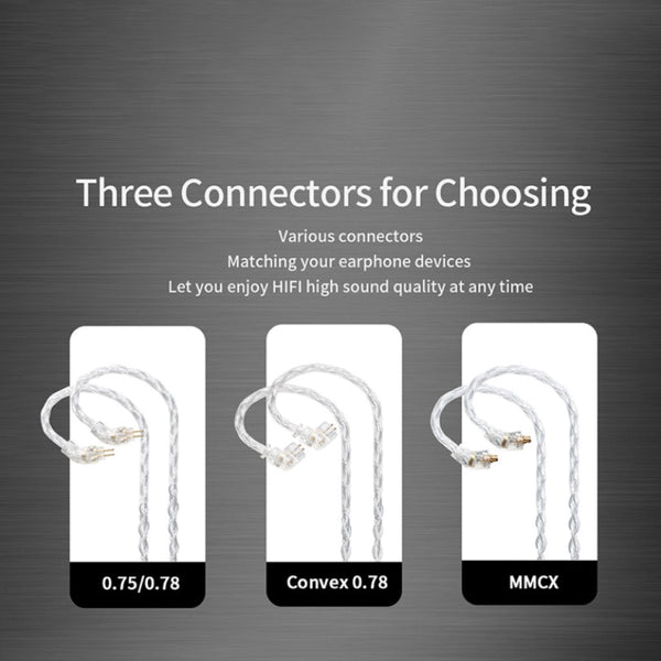 JCALLY - TC30 Pro Upgrade Cable for IEM - 8
