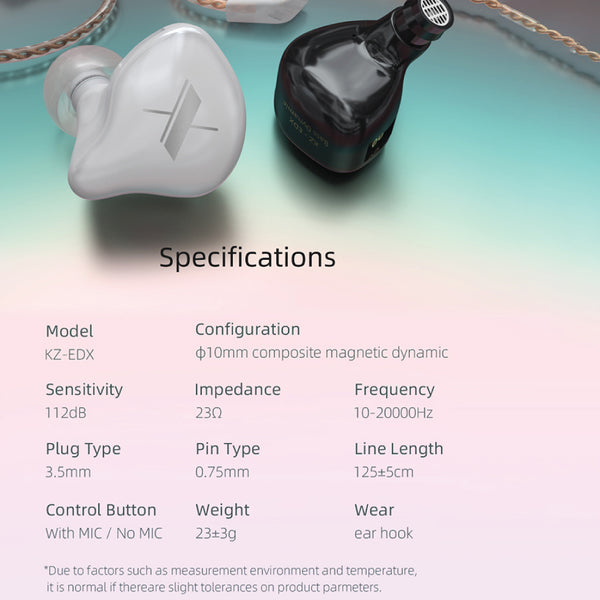 KZ - EDX Wired IEM - 30