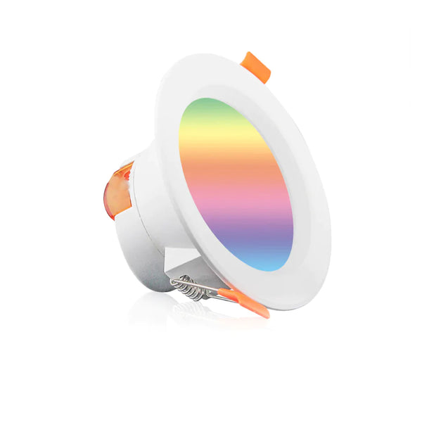 MOES - 7W WiFi RGB+C+W Smart LED Downlight - 1