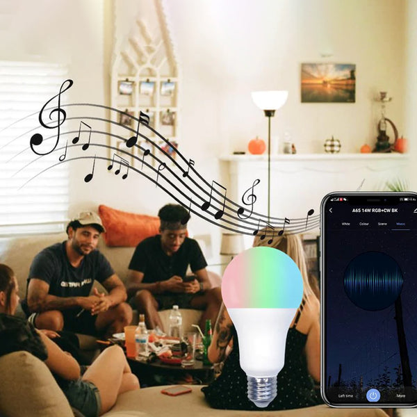 MOES - 14W RGB+C+W Smart LED Bulb - 3