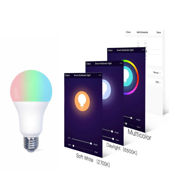 MOES - 14W RGB+C+W Smart LED Bulb - 7