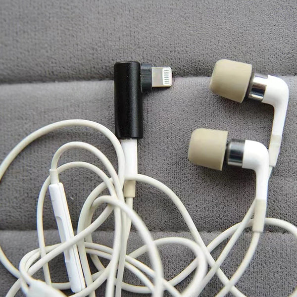 Meenova - Lighting Male to 3.5mm Female Audio Adapter - 8