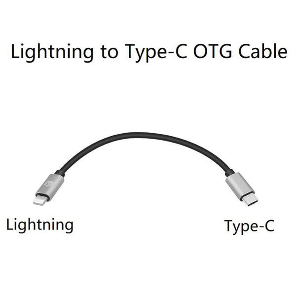 Meenova - Lighting to Type C OTG Cable - 2
