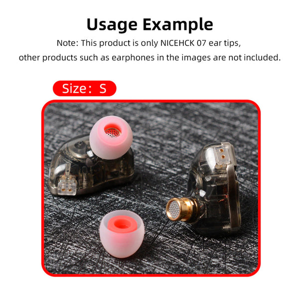NICEHCK - 07 Silicone Noise Isolating Eartips - 6