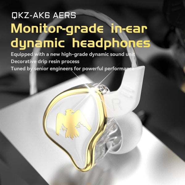 QKZ - AK6 Ares Wired IEM - 16