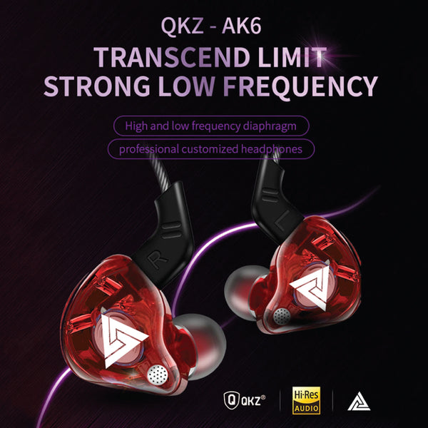 QKZ - AK6 Wired IEM with Mic - 8