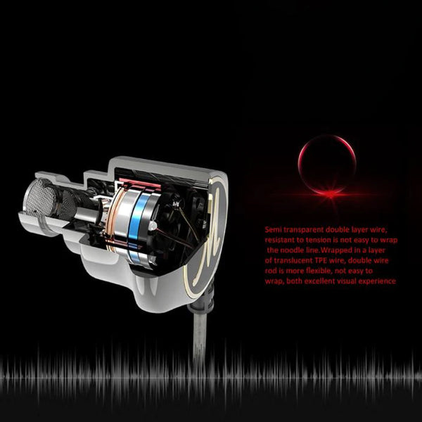 QKZ - DM7 Wired IEM - 6