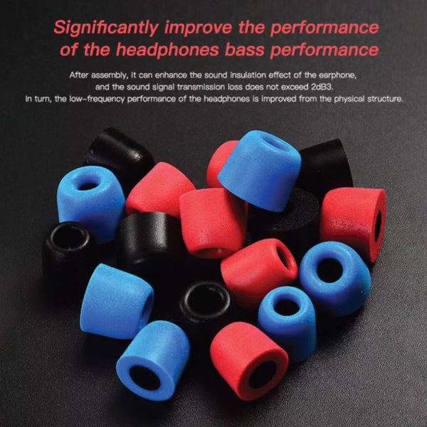 QKZ - T400 Memory Foam Eartips - 6
