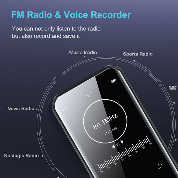 RUIZU - D19 Portable Music Player - 5