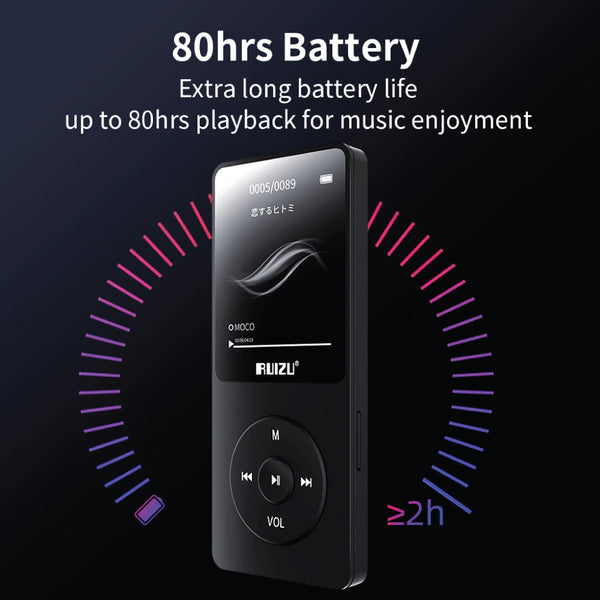 RUIZU - X02 Mp3 Player - 27