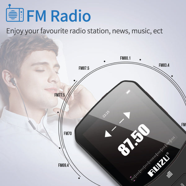 RUIZU - X52 Mp3 Player - 8