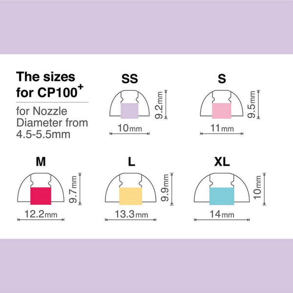 SpinFit - CP100+ Silicone Eartips for IEMS - 9