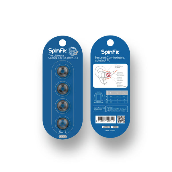 SpinFit - CP155 Silicone Eartips - 11