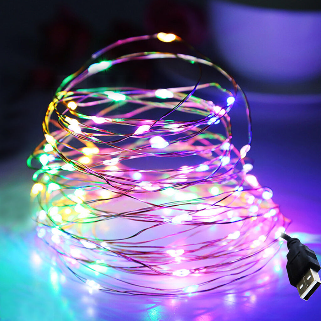 Ultra Thin Fairy String Light 16', 50 White LEDs